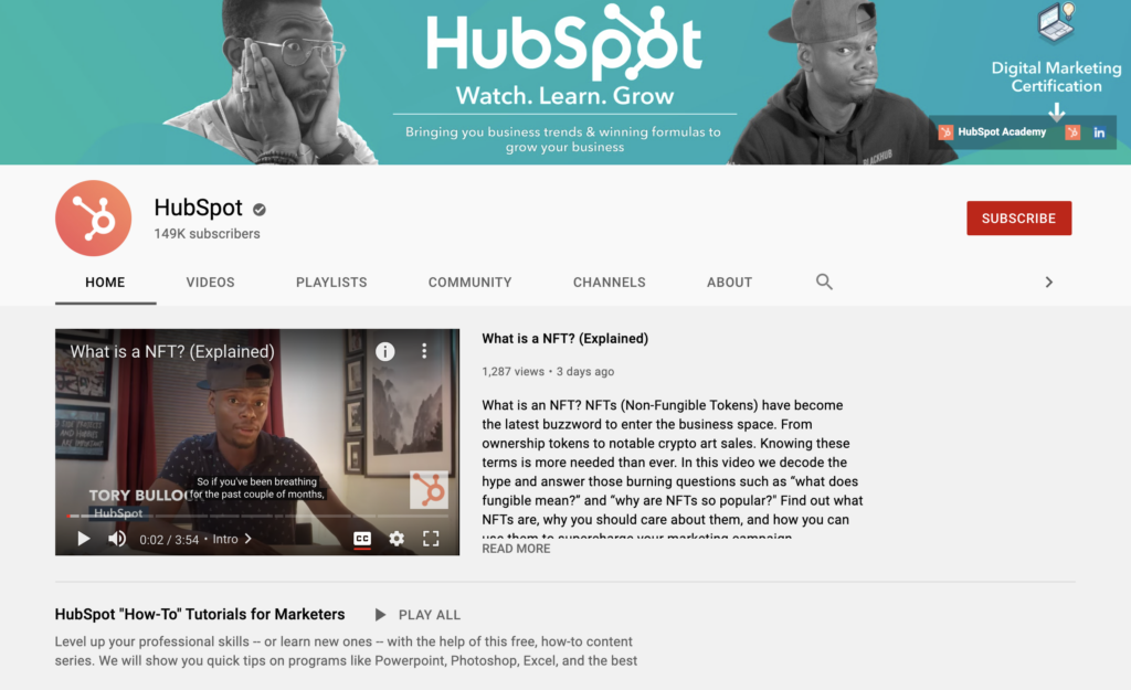 hubspot resources learning marketing